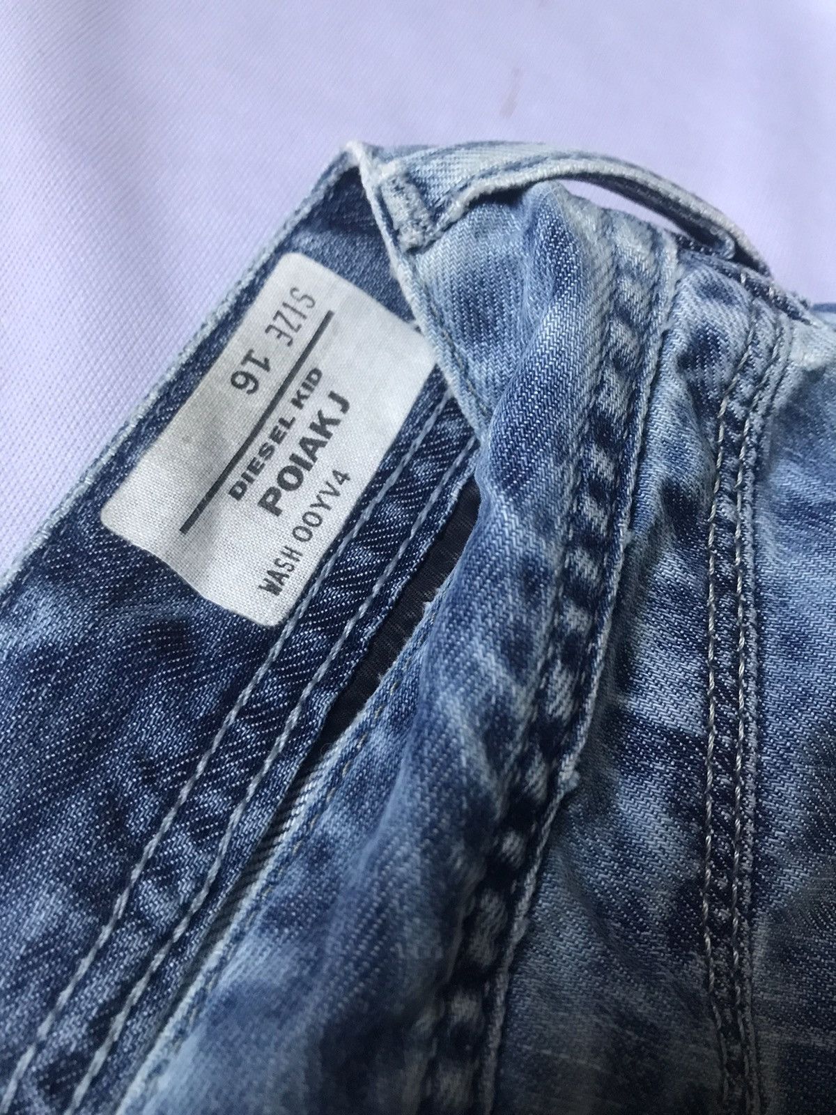 Diesel 🔸DIESEL - Diesel Kid POIAK J Stonewashed Denim Jeans🔸 Size US 31 - 7 Thumbnail