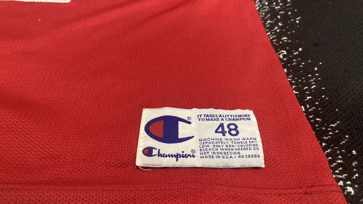 Champion × NBA × Vintage VTG 90’s Washington Bullets Chris Webber NBA Jersey Champion Size US XL / EU 56 / 4 - 5 Thumbnail