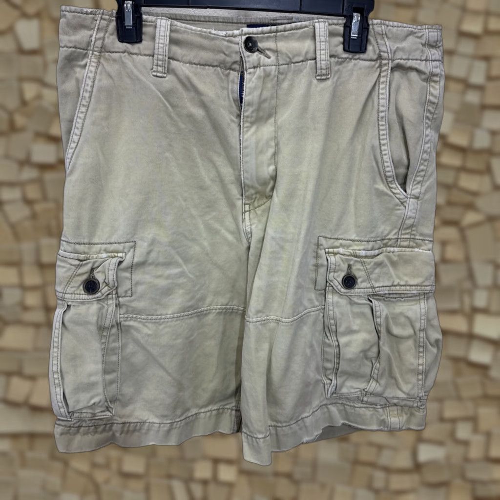 American Eagle Outfitters VINTAGE American Eagle Cargo Shorts Mens Size 34 Canvas Distressed Casual Summer Fall Spring Baggy Size US 34 / EU 50 - 1 Thumbnail