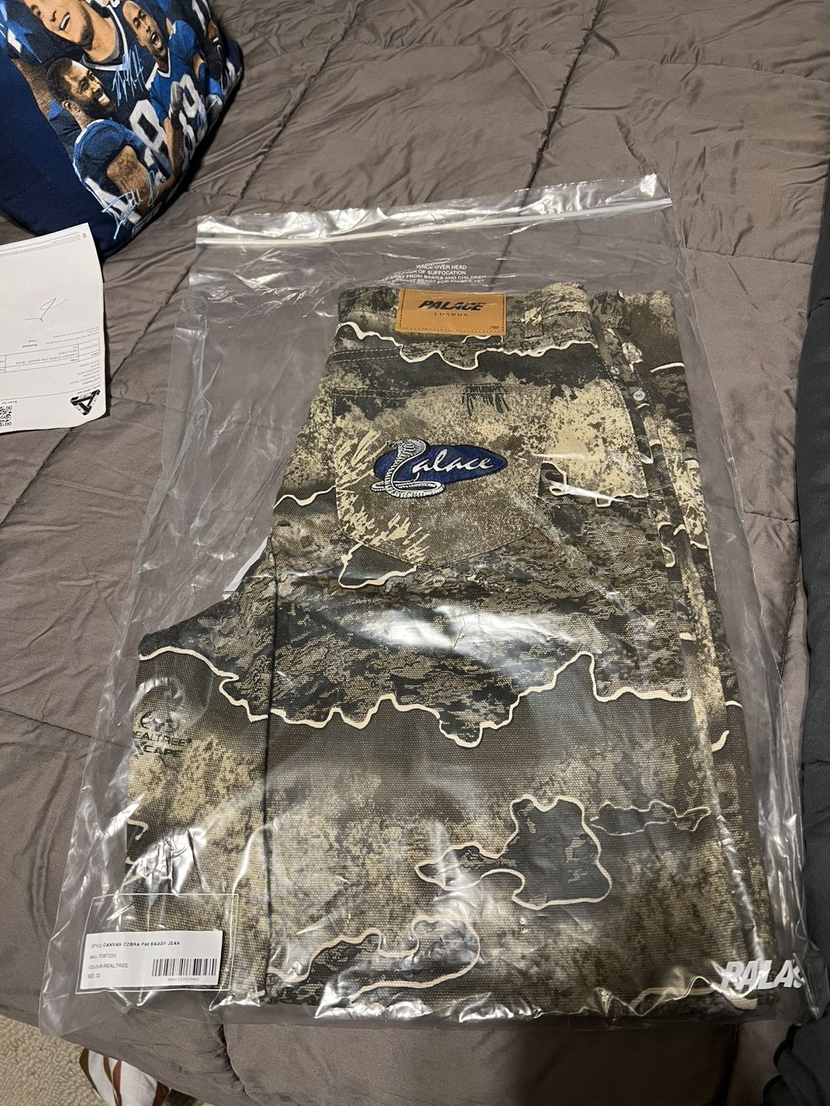 Palace CANVAS COBRA P90 BAGGY JEAN REALTREE Size US 32 / EU 48 - 7 Thumbnail