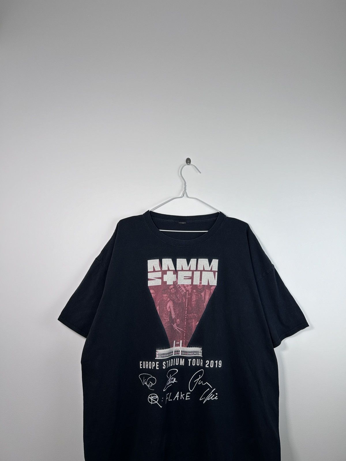 Band Tees Rammstein Europe Stadium Tour 2019 Size US XXL / EU 58 / 5 - 2 Thumbnail