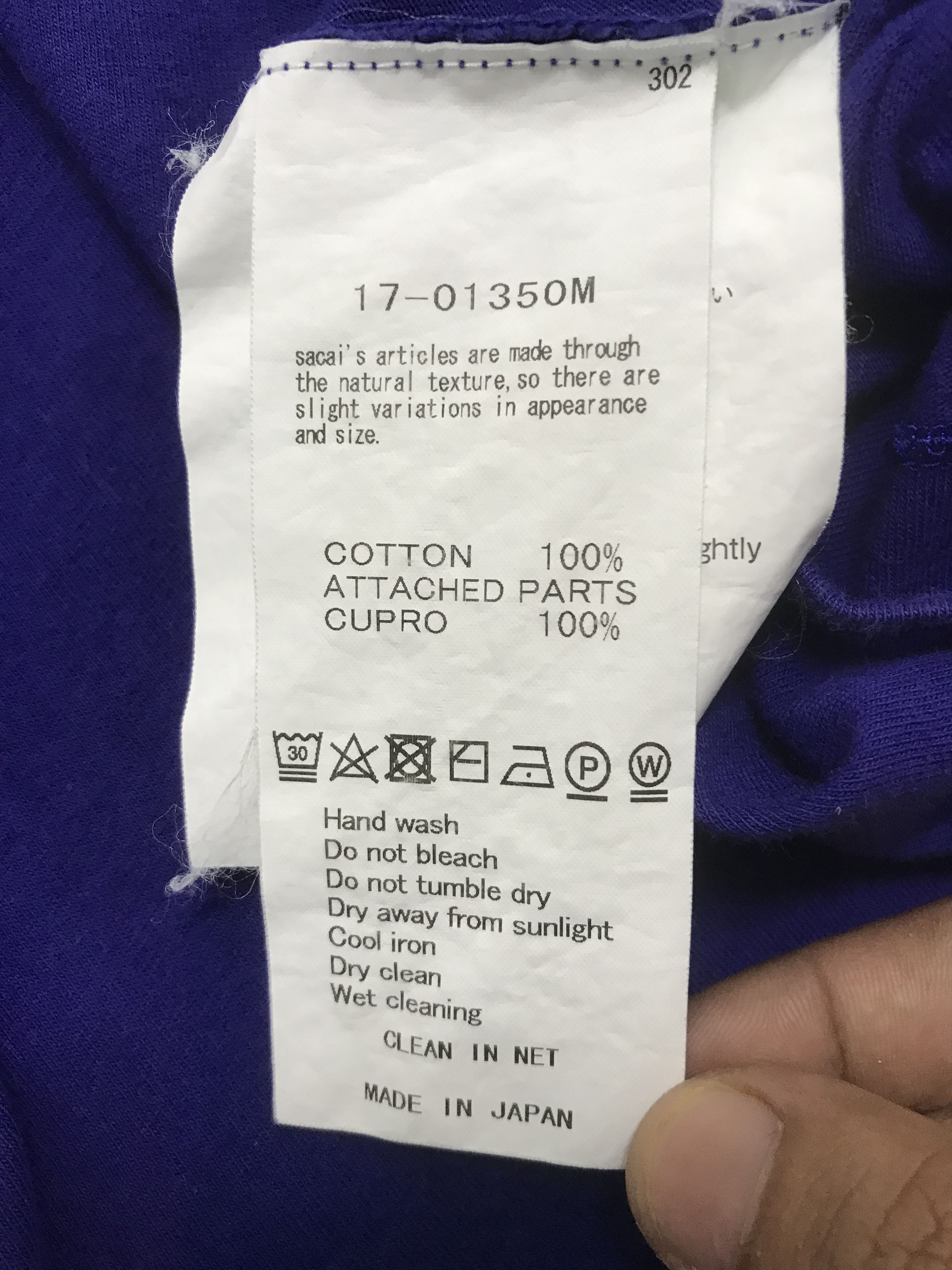 Sacai Sacai Blue Pocket Shirt Size US M / EU 48-50 / 2 - 4 Thumbnail