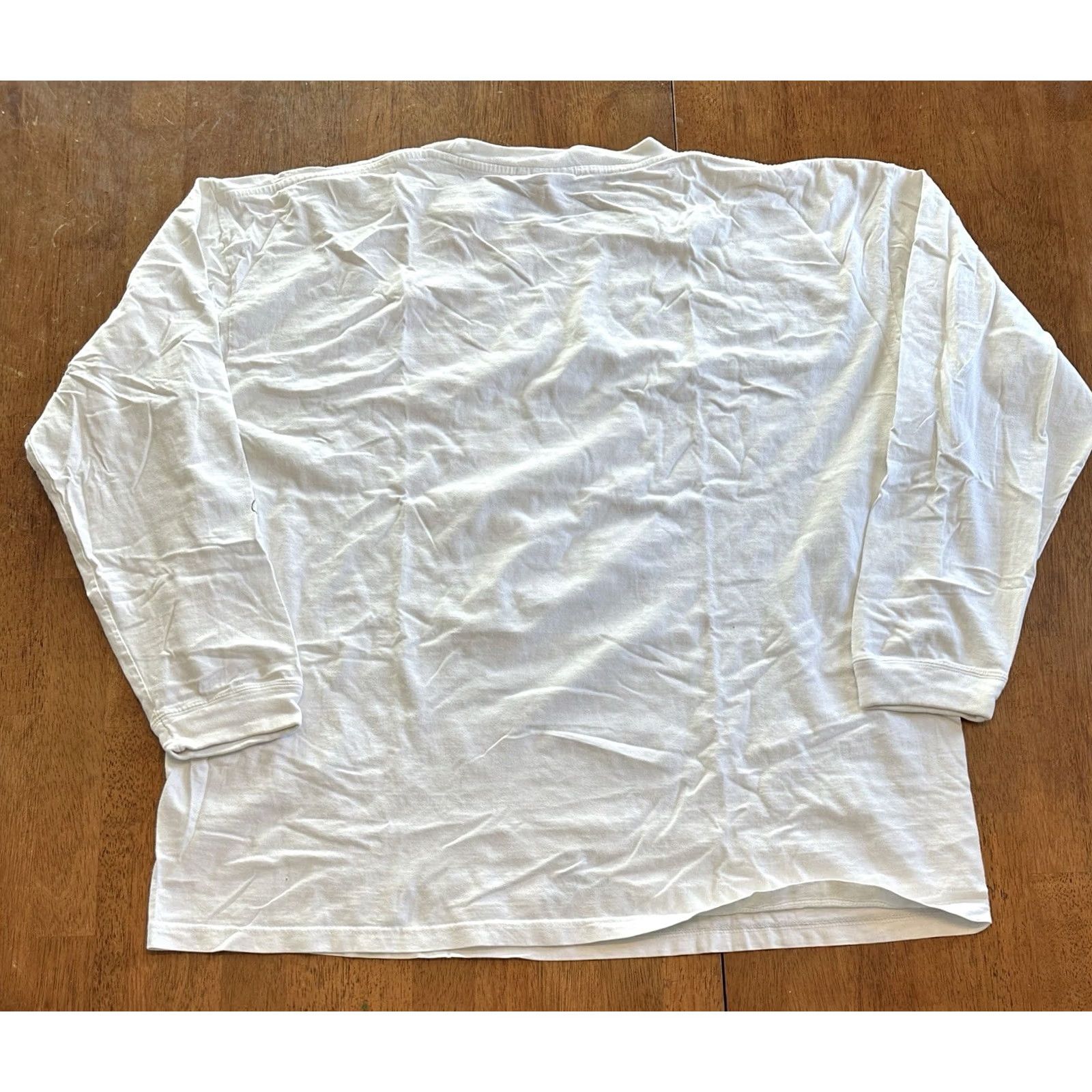 Vintage VINTAGE GMF Givemeface Don’t Judge Me Long Sleeve T Shirt 2XL Grunge Y2K 90s White Mens Size US XXL / EU 58 / 5 - 4 Thumbnail