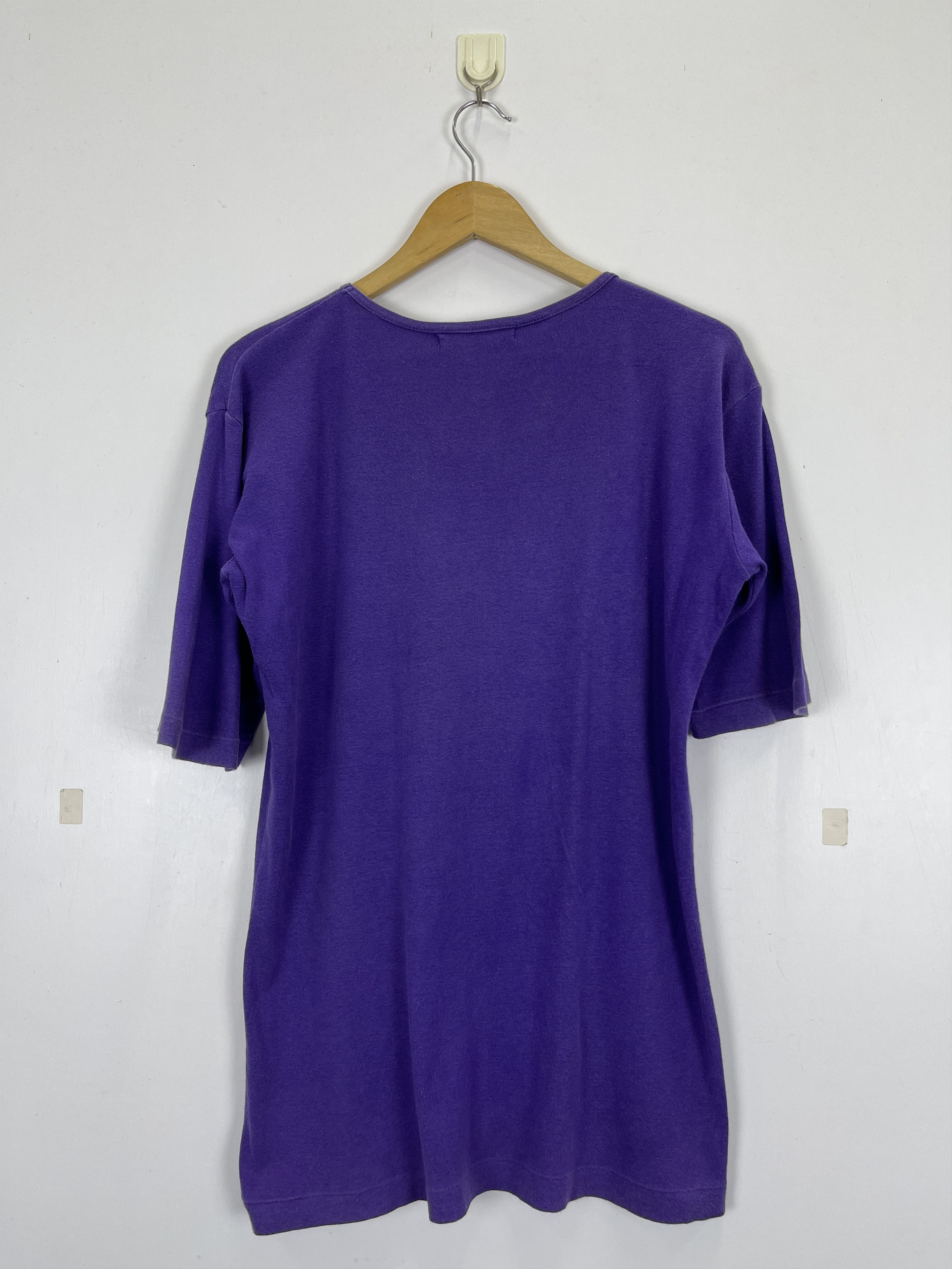 Kansai Yamamoto × Vintage Vintage Kansai Yamamoto V-Neck Plain Tshirt TA0439 Size US M / EU 48-50 / 2 - 3 Thumbnail