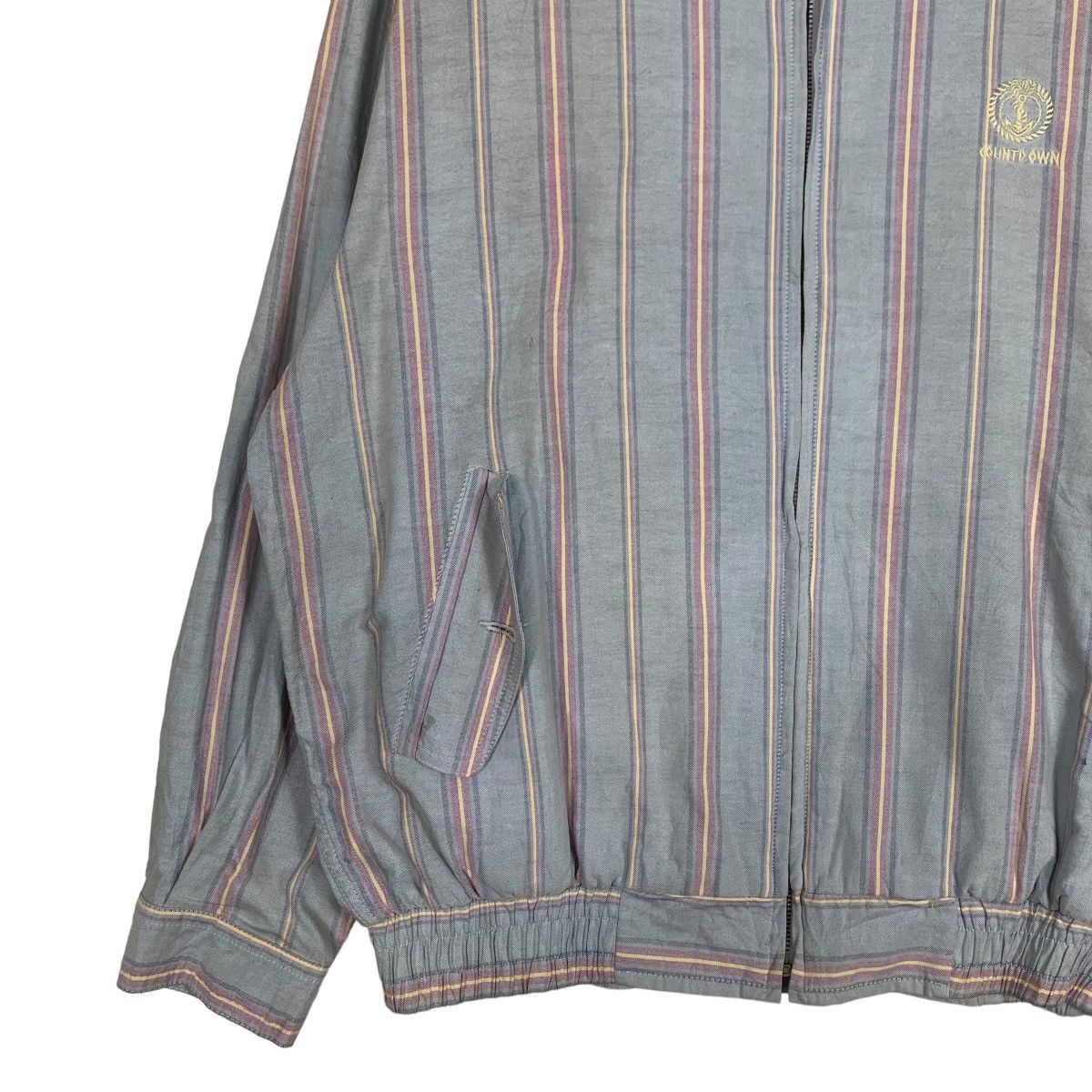 Japanese Brand COUNTDOWN Striped Casual Outfits Light Jacket #1062-C48 Size US L / EU 52-54 / 3 - 3 Thumbnail