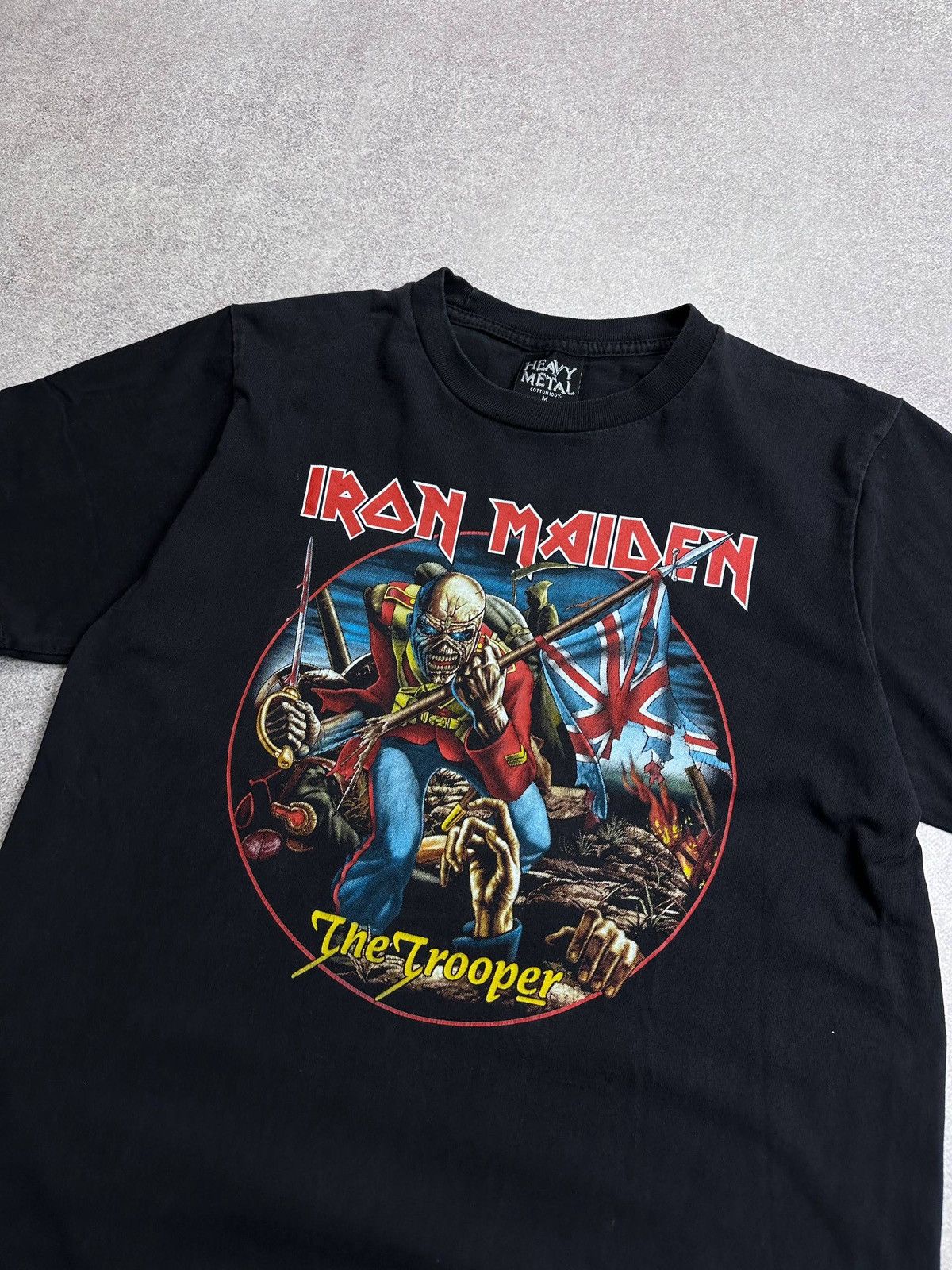 Iron Maiden Vintage Iron Maiden Band Tee T-shirt Rock M Size US M / EU 48-50 / 2 - 2 Thumbnail