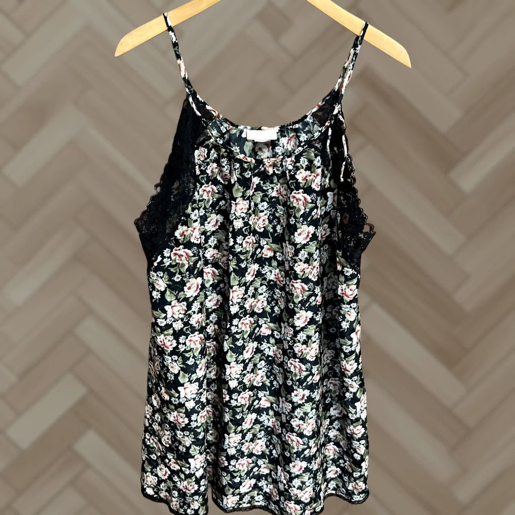 Vintage VINTAGE Barbizon Nightgown Slip Chemise Floral Womens Large T27 Size ONE SIZE - 1 Thumbnail