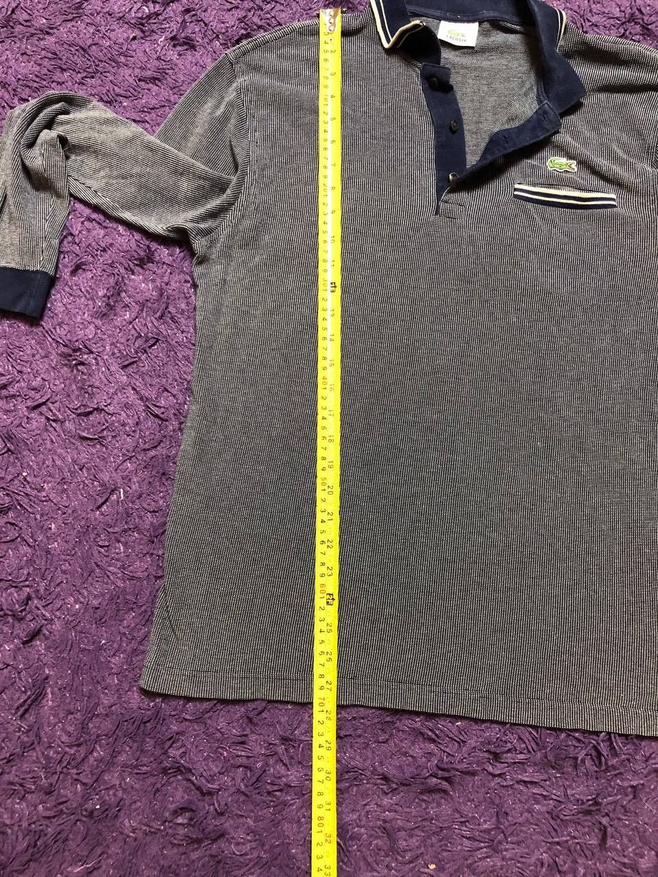 Lacoste Collared Lacoste Long Sleeve T-shirt Size US L / EU 52-54 / 3 - 12 Thumbnail