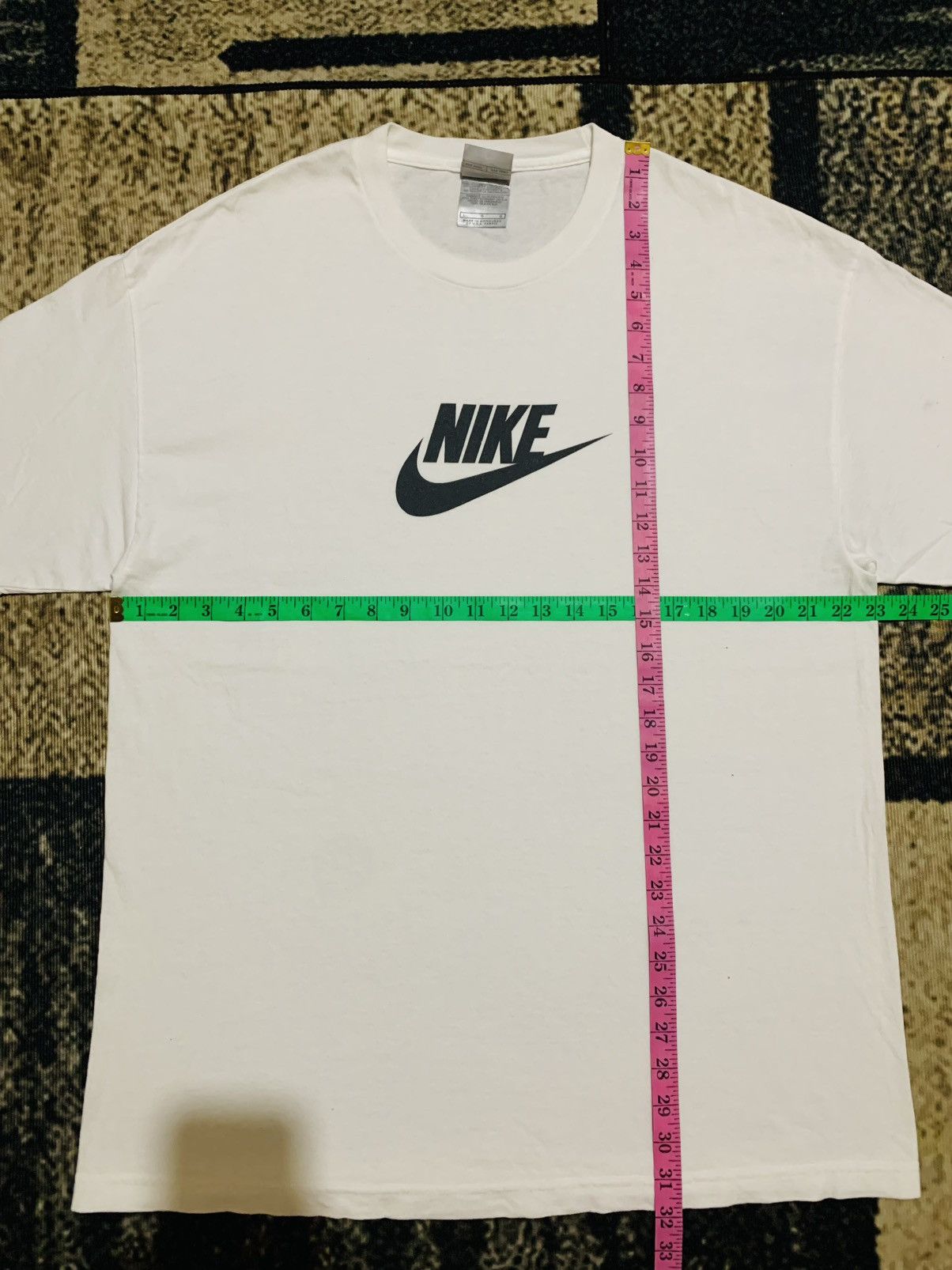 Nike LAST DROP#Vintage y2k Nike Center Swoosh Size US XL / EU 56 / 4 - 5 Thumbnail