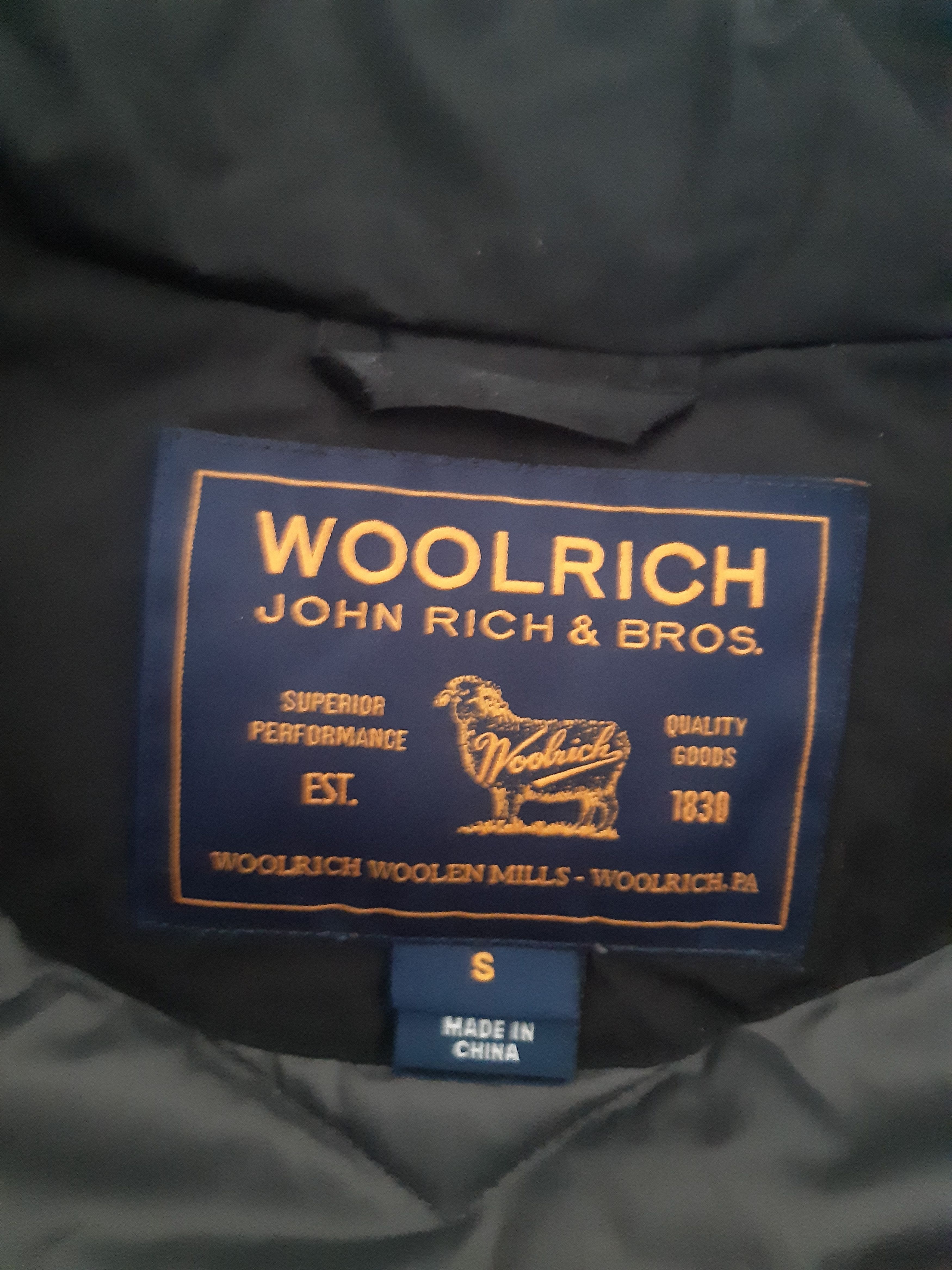 Woolrich Woolen Mills Black Long womens jacket Size S / US 4 / IT 40 - 4 Thumbnail