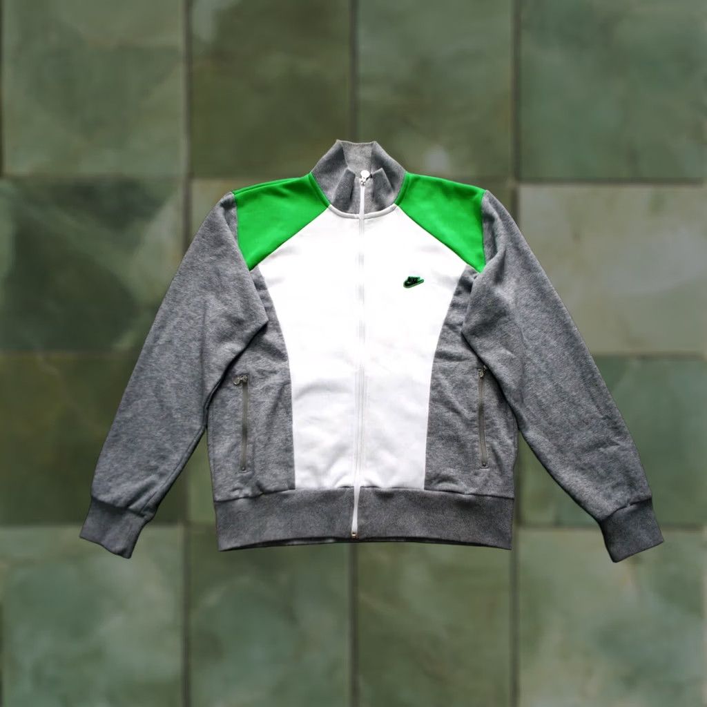 Nike NIKE VINTAGE Y2K OLYMPIC 1972 JACKET FULL ZIP TRACK TOP GRAY SIZE MENS MEDIUM Size US M / EU 48-50 / 2 - 1 Thumbnail