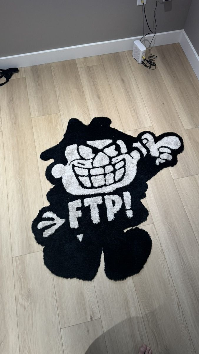 Fuck The Population FTP Boris Rug Size ONE SIZE - 9 Thumbnail