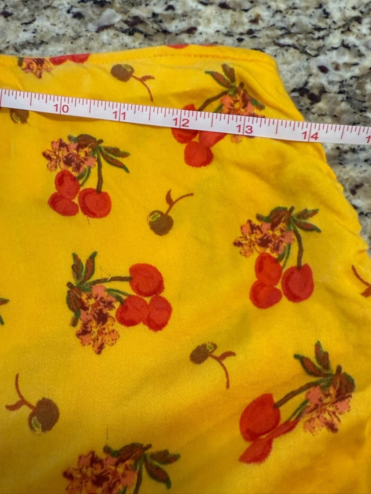 Other Cherry novelty print swimwear coverup mini skirt SZ XS/SM Size ONE SIZE - 8 Thumbnail