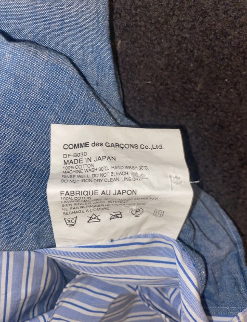 Comme des Garcons Homme Deux Comme des garcons homme deux shirt Size US S / EU 44-46 / 1 - 4 Thumbnail