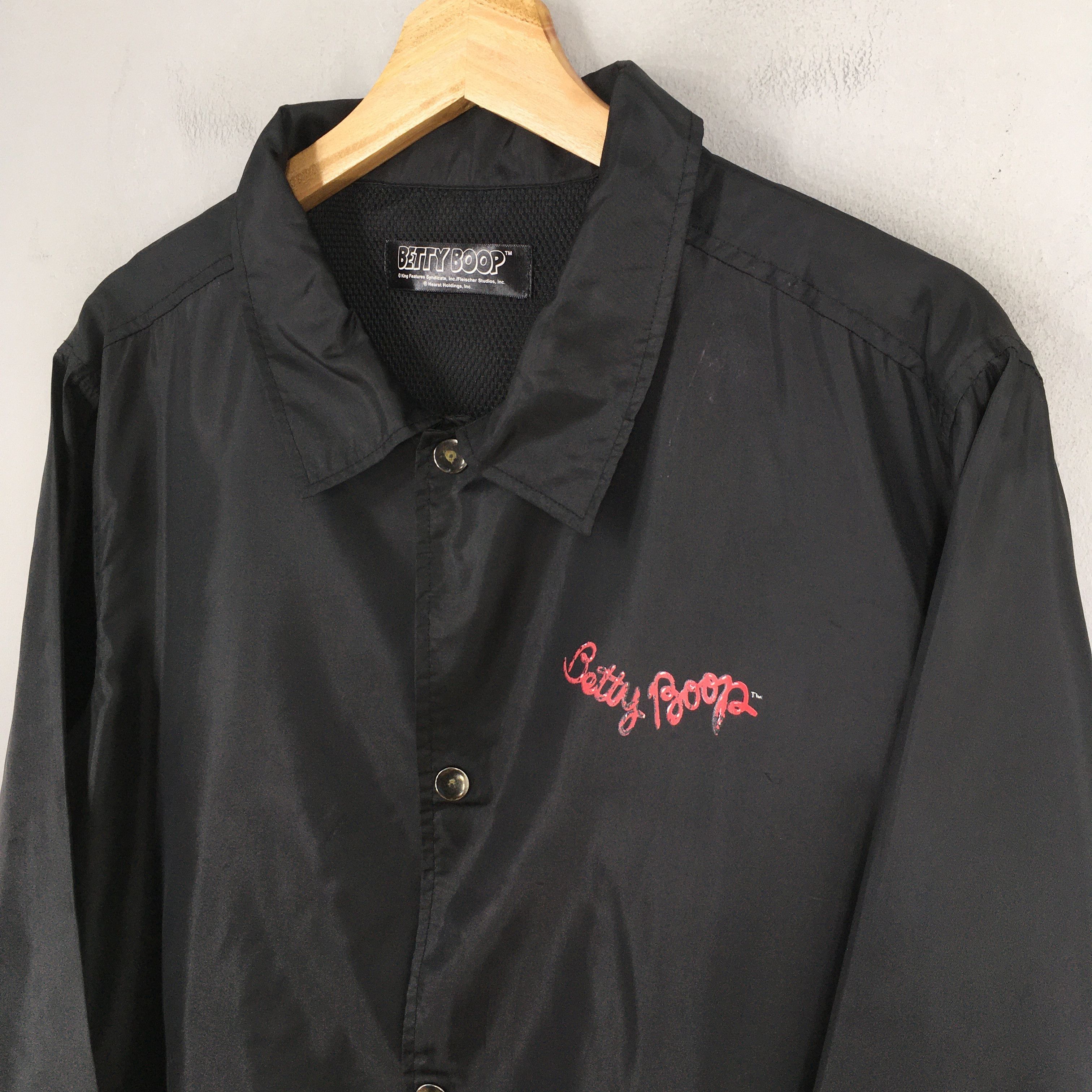 Cartoon Network Vintage 90s Betty Boop Button Jacket Medium Size US M / EU 48-50 / 2 - 5 Thumbnail