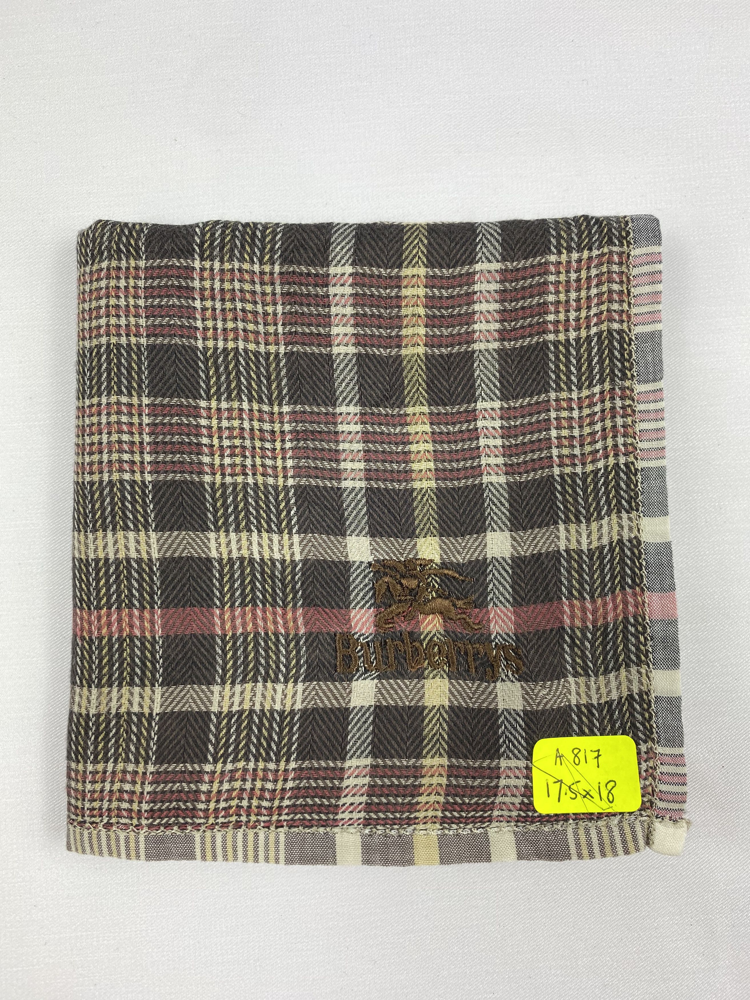Burberry Vintage Burberrys Handkerchief / Bandana / Neckerchief Size ONE SIZE - 6 Thumbnail