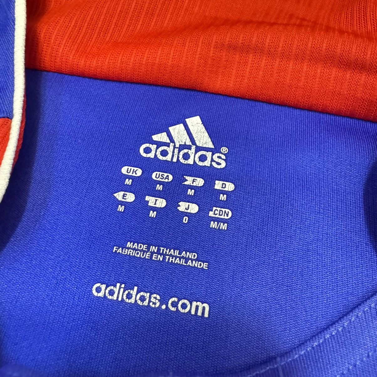 Adidas France WC2006 home shirt #10 Zidane Size US M / EU 48-50 / 2 - 6 Thumbnail