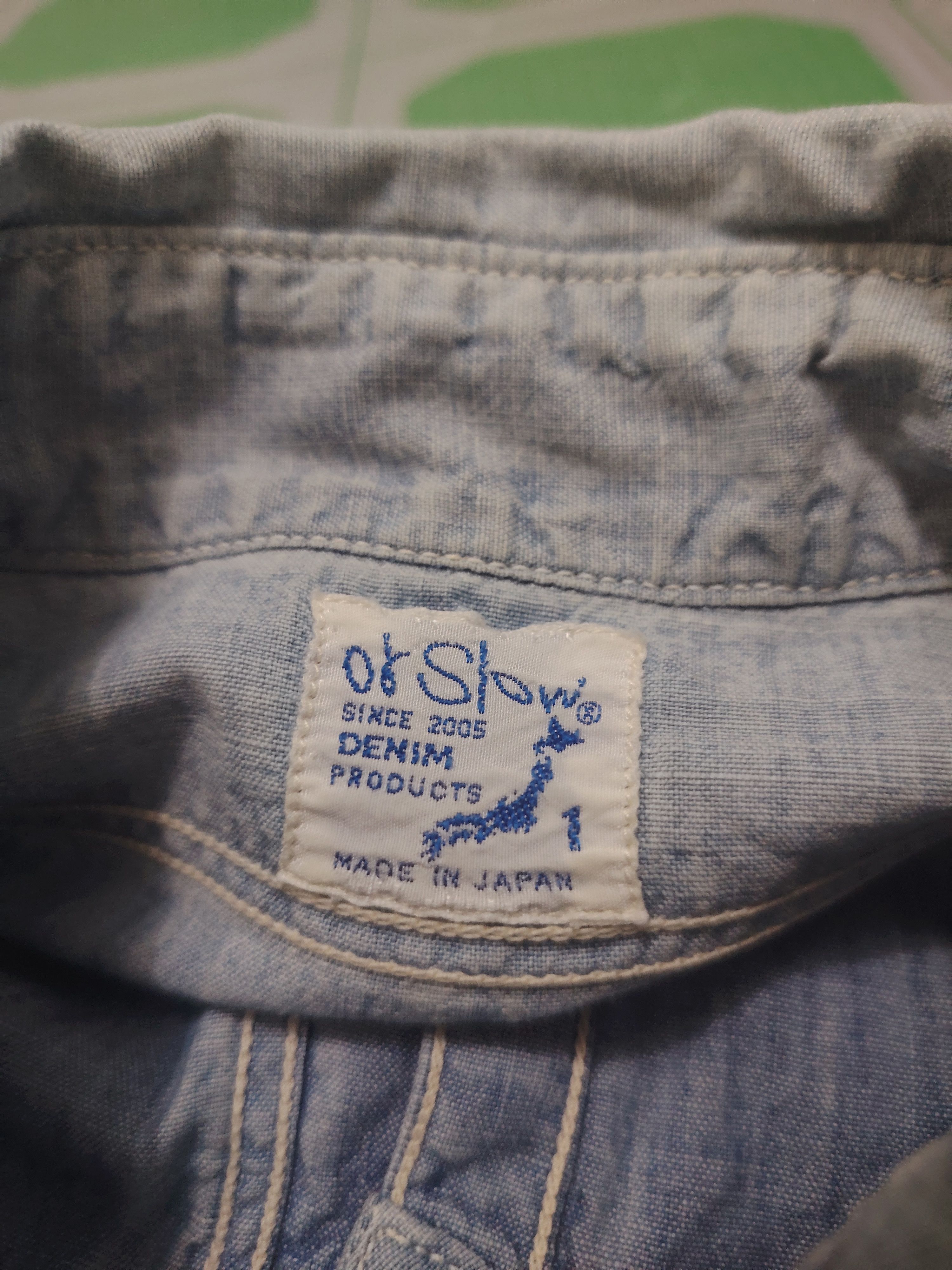 Orslow Vtg Orslow Faded Shirt Button up Size US S / EU 44-46 / 1 - 7 Thumbnail