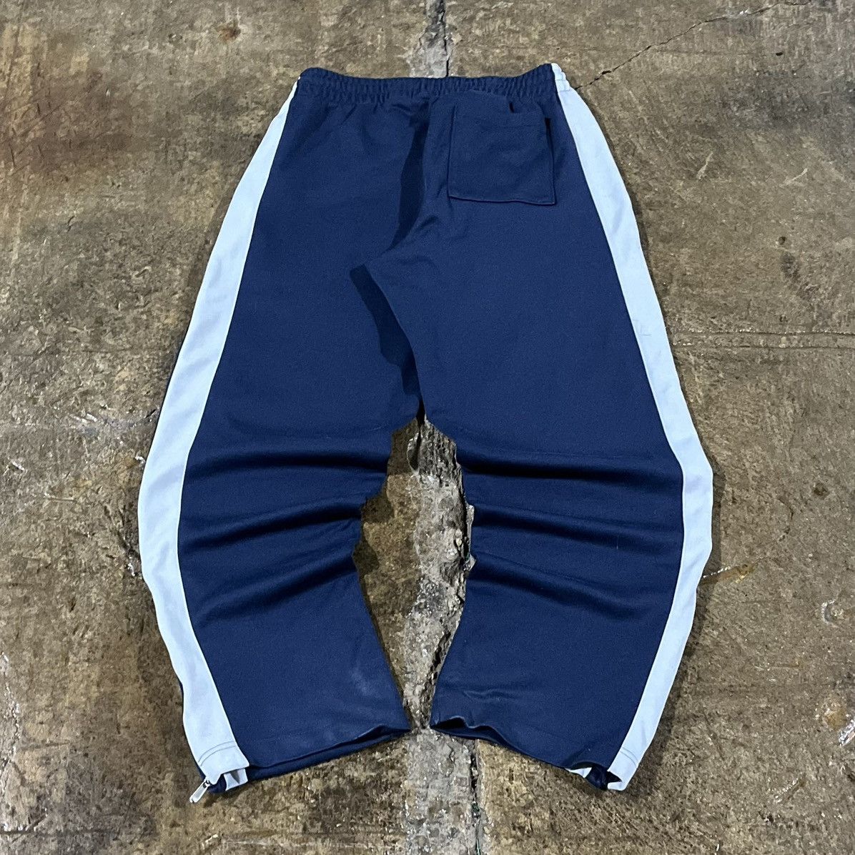 Nike × Vintage Crazy Vintage Y2K Nike Track Pants Baggy Wide Leg Essential Size US 29 - 2 Thumbnail