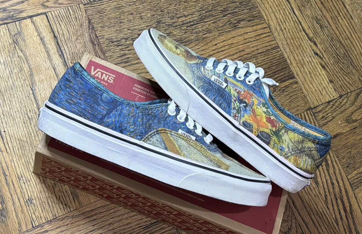 Vans Vans x Vincent Van Gogh Museum Self Portrait Size US 8.5 / EU 41-42 - 1 Thumbnail