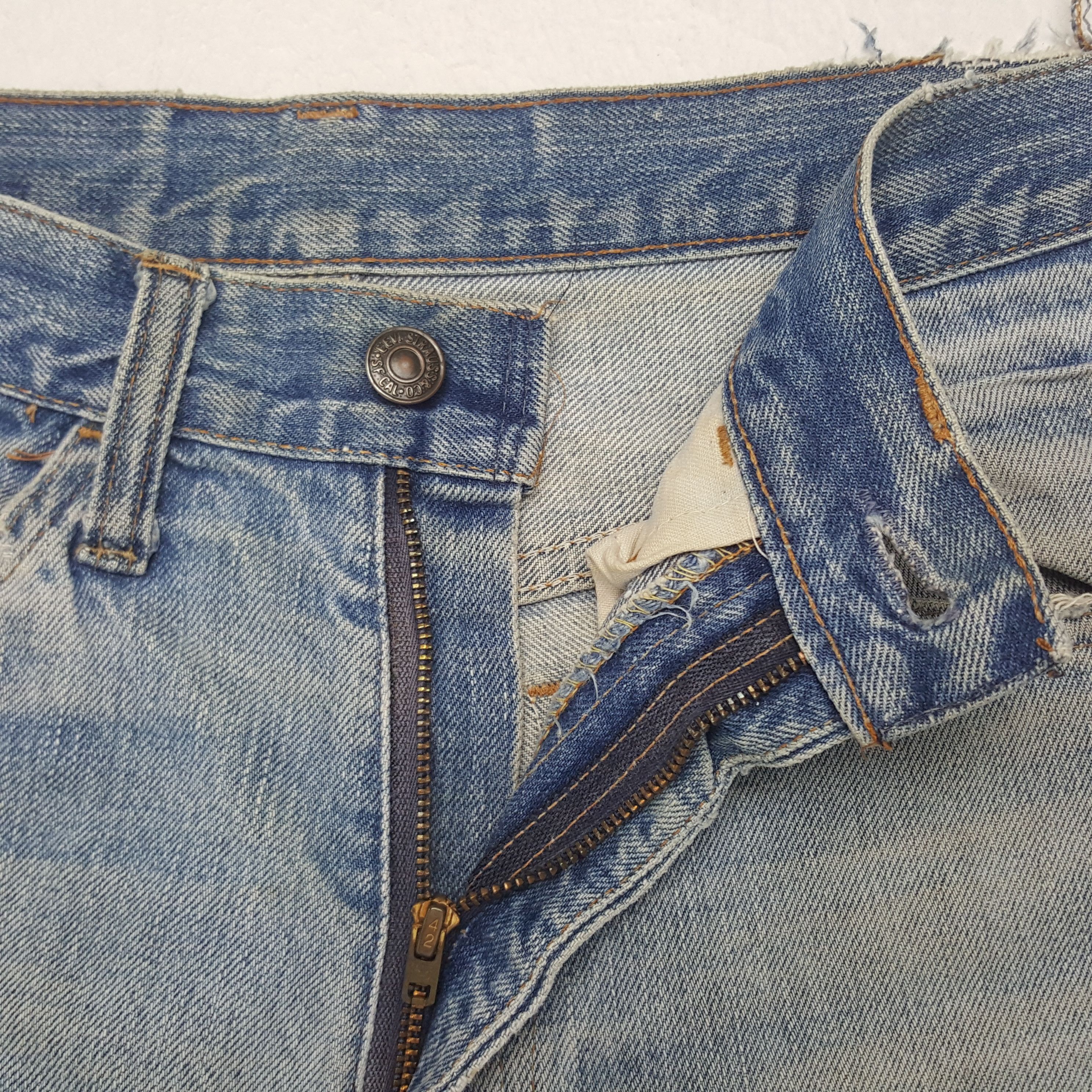 Levi's × Vintage Vintage Levi's Distressed Style Denim Jeans Size US 28 / EU 44 - 12 Thumbnail
