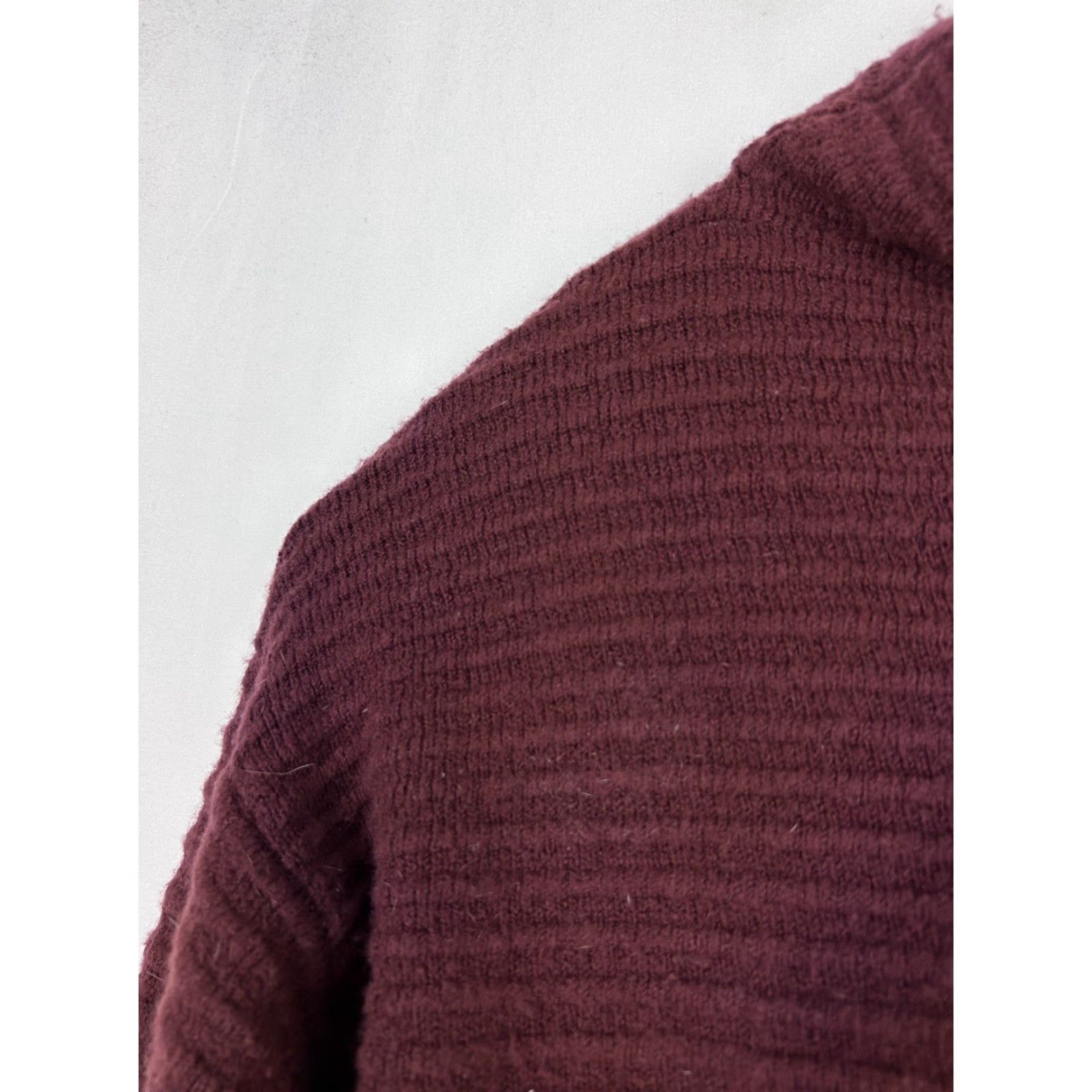 Madewell Madewell Sweater Cowl Neck Pullover Merino Wool Blend Womens Medium Red) Size M / US 6-8 / IT 42-44 - 6 Thumbnail
