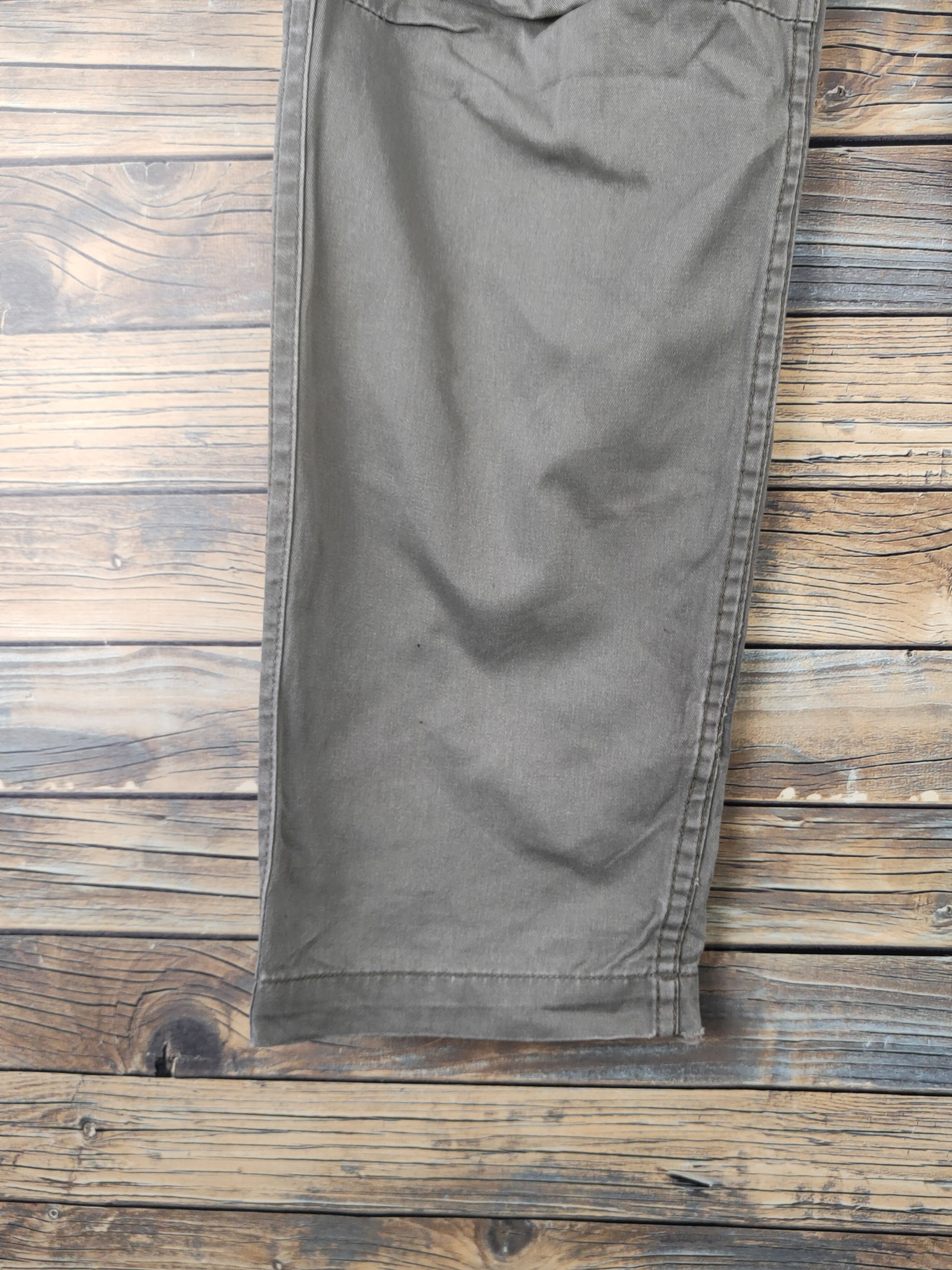 Japanese Brand DL Villand Olive Multipocket Tactical Cargo Pants #1497 Size US 32 / EU 48 - 4 Thumbnail