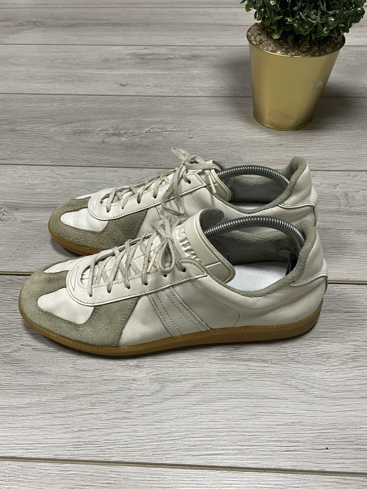 Vintage GAT Bw-sport 275 Margiela style vintage leather trainers Size US 10 / EU 43 - 5 Thumbnail