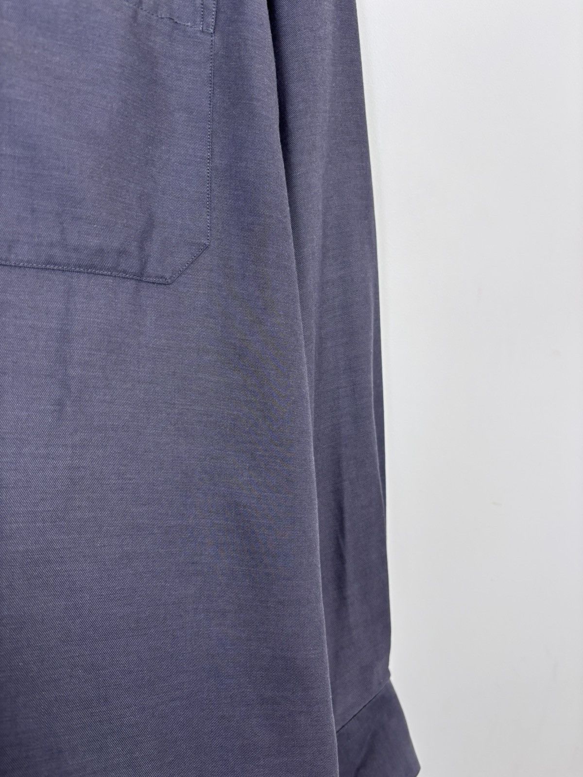 Eton Eton Elastar Vintage Men’s Navy Grey Button Up Shirt Size US XL / EU 56 / 4 - 7 Thumbnail
