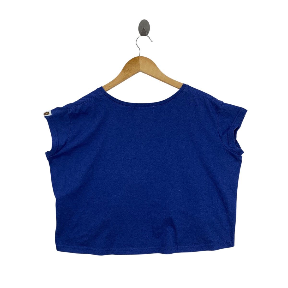 Bape BAPE A Bathing Ape Crop Top Cropped Japanese Brand Tshirt Size L / US 10 / IT 46 - 2 Thumbnail