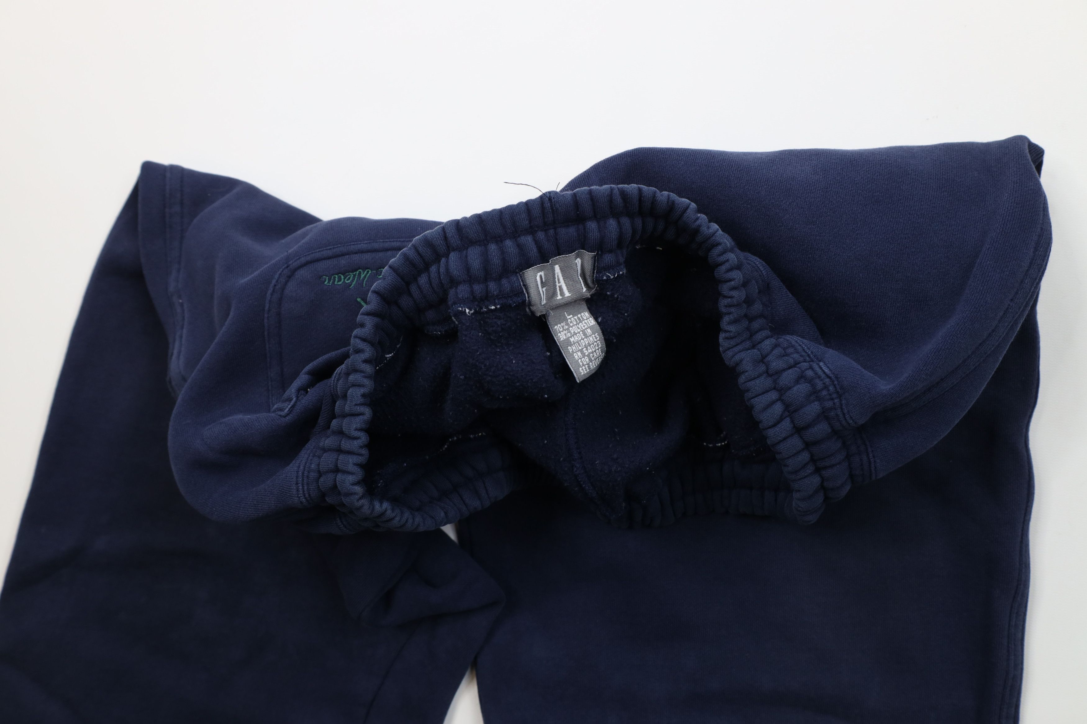 Gap Vintage 90s Gap Spell Out Heavyweight Sweatpants Joggers Size US 36 / EU 52 - 9 Thumbnail