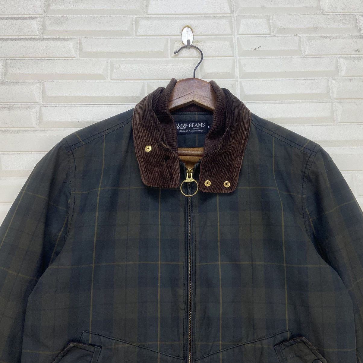 Beams Japan Japanese Brand Beams Japan Checkered Plaid Tartan Jacket Size US XS / EU 42 / 0 - 7 Thumbnail