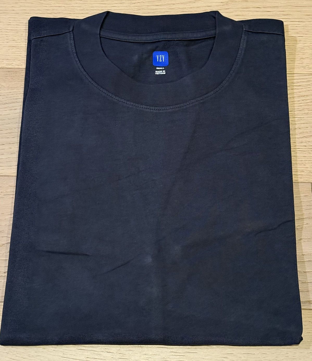 Gap × Yeezy Yeezy Gap Blank Tee H02 Navy Small Size US S / EU 44-46 / 1 - 1 Thumbnail
