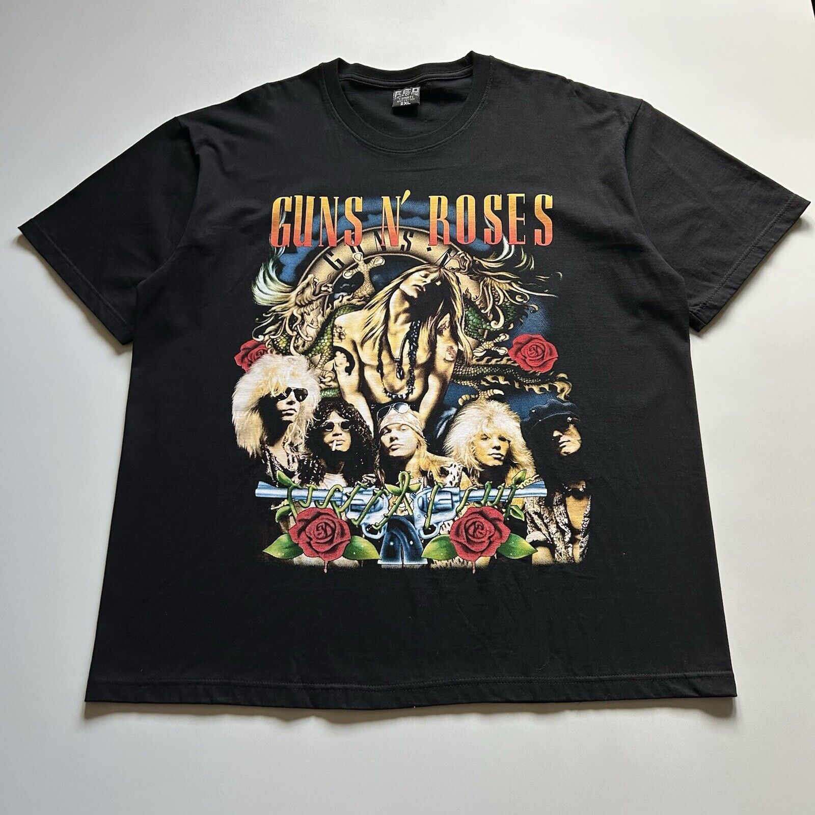 Vintage VINTAGE ROBERT WILLIAMS MAGNITUDE X GUNS N ROSES ART T