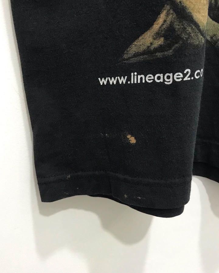 Japanese Brand Vintage Y2k Lineage 2 Tee Size US XL / EU 56 / 4 - 3 Thumbnail