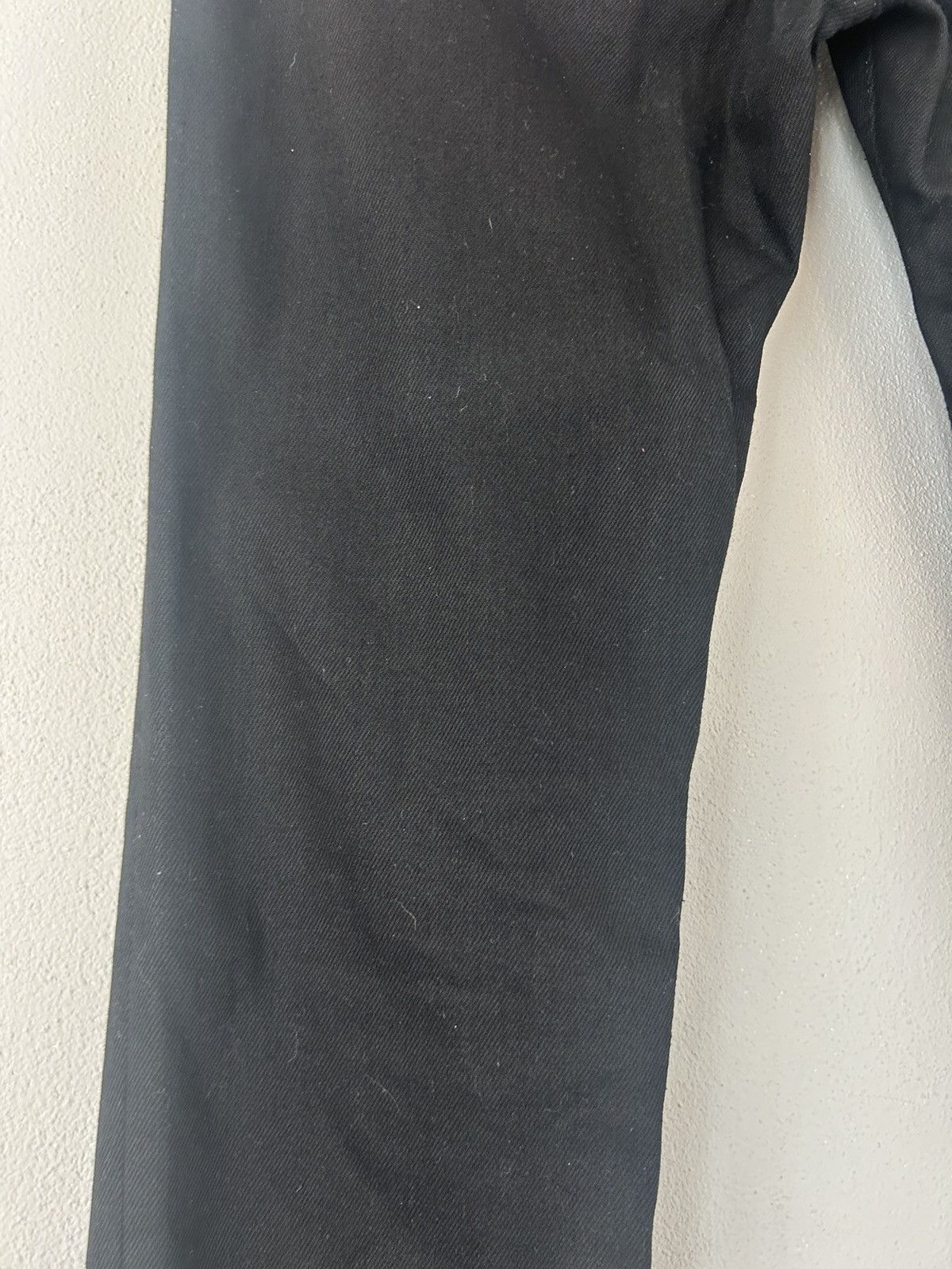 Givenchy Black Slim-Fit Jeans with Red Graphic Patch Size US 31 - 5 Thumbnail