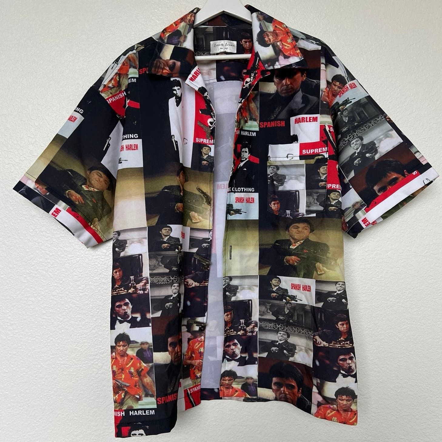 image of 90’S Scarface Cochie Casuals All Over Print Large, Men's