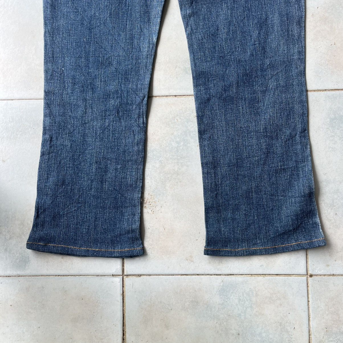 Edwin Vintage Something By Edwin Ankle Cut Jeans Size 30" / US 8 / IT 44 - 10 Thumbnail