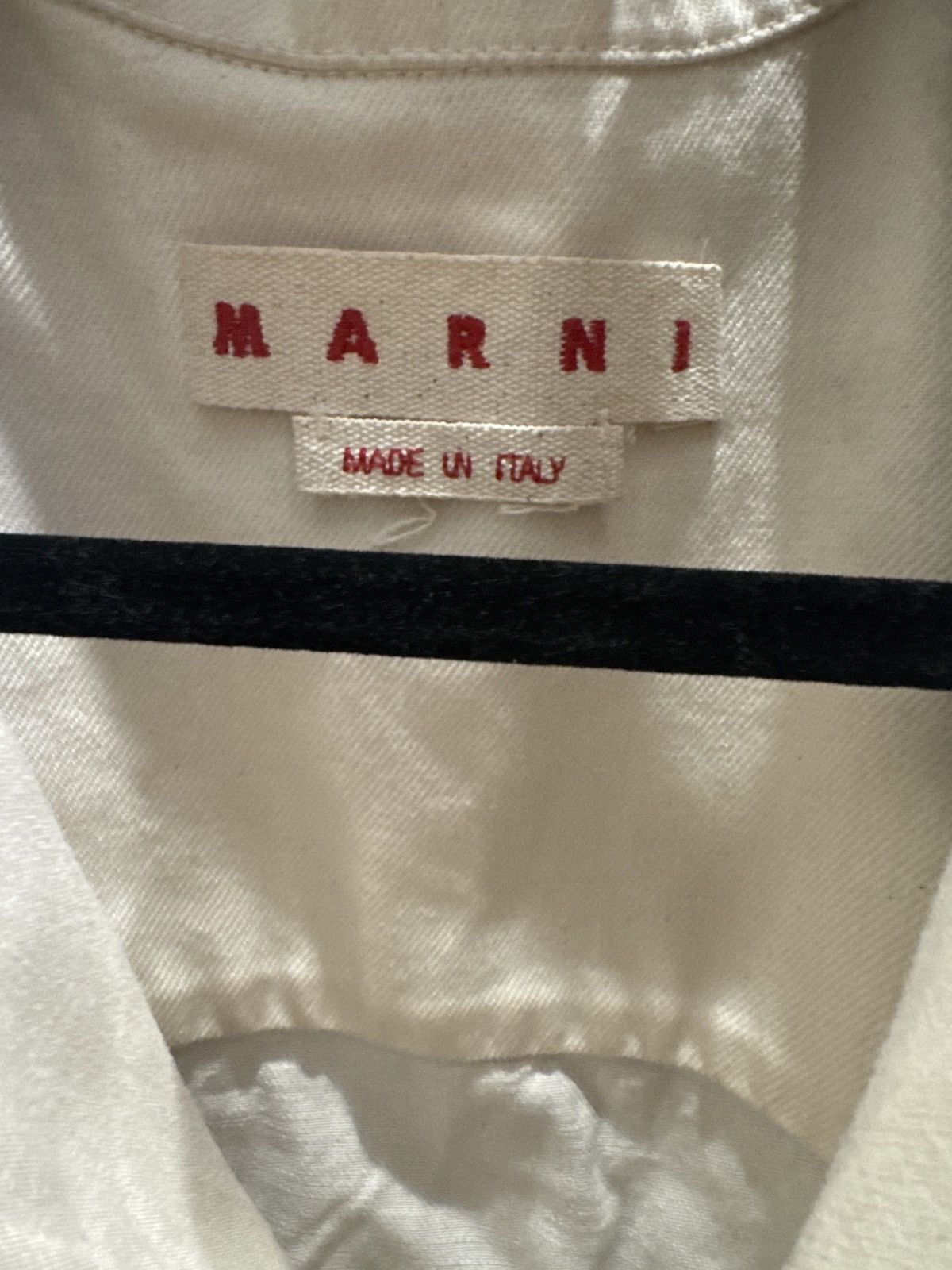Marni Marni Logo Shirt Size US L / EU 52-54 / 3 - 6 Thumbnail