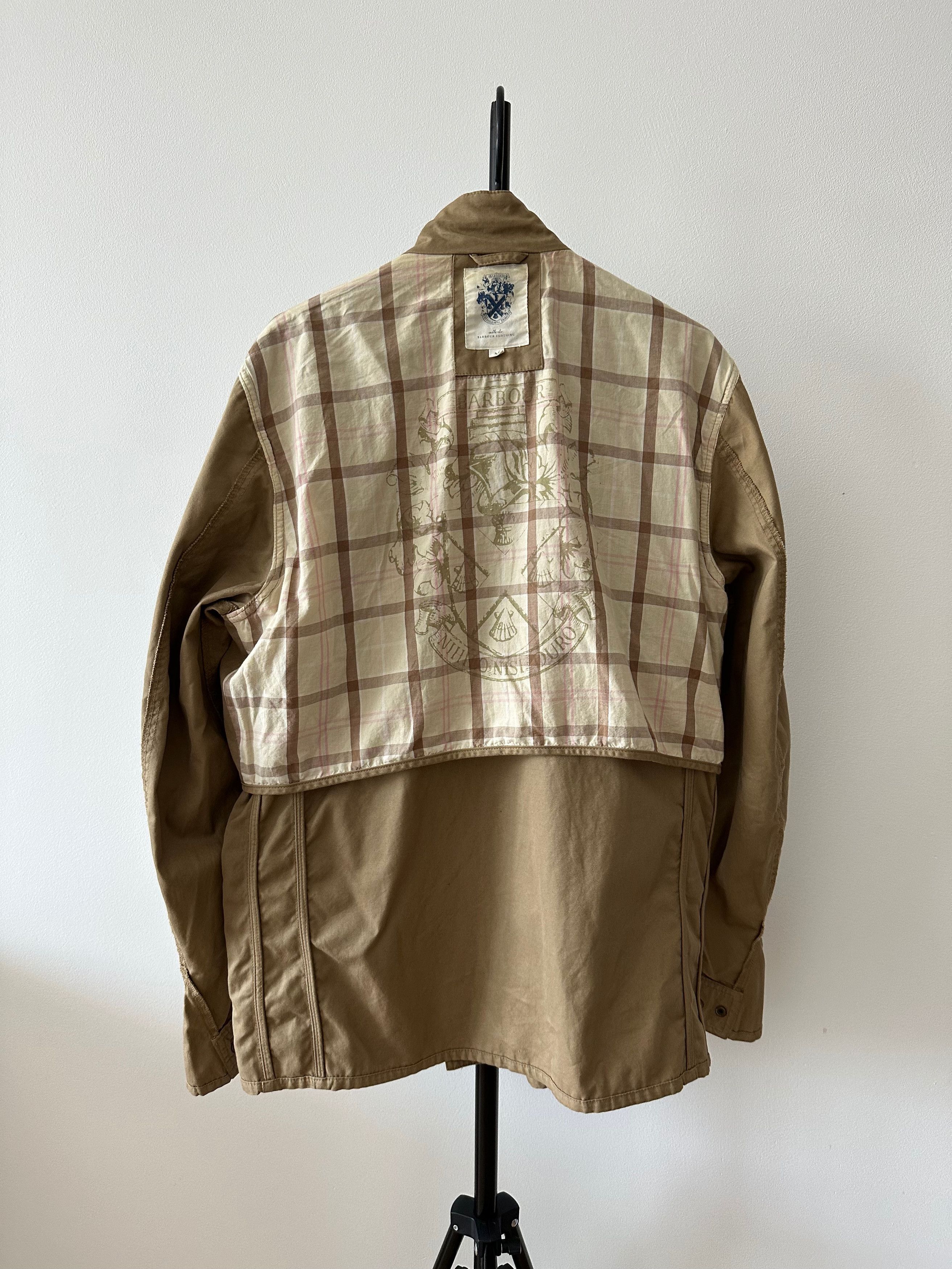 Barbour BARBOUR WASHED TWILL INTERNATIONAL T666 BELTED JACKET Size US M / EU 48-50 / 2 - 14 Thumbnail