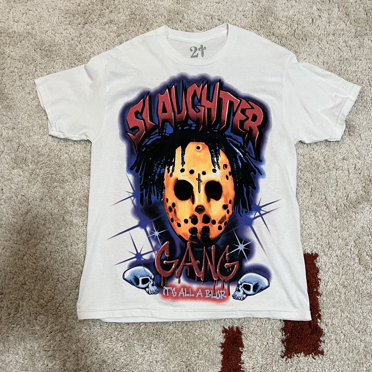 Drake ITS ALL A BLUR “SLAUGHTER GANG” TEE LARGE Size US L / EU 52-54 / 3 - 1 Thumbnail