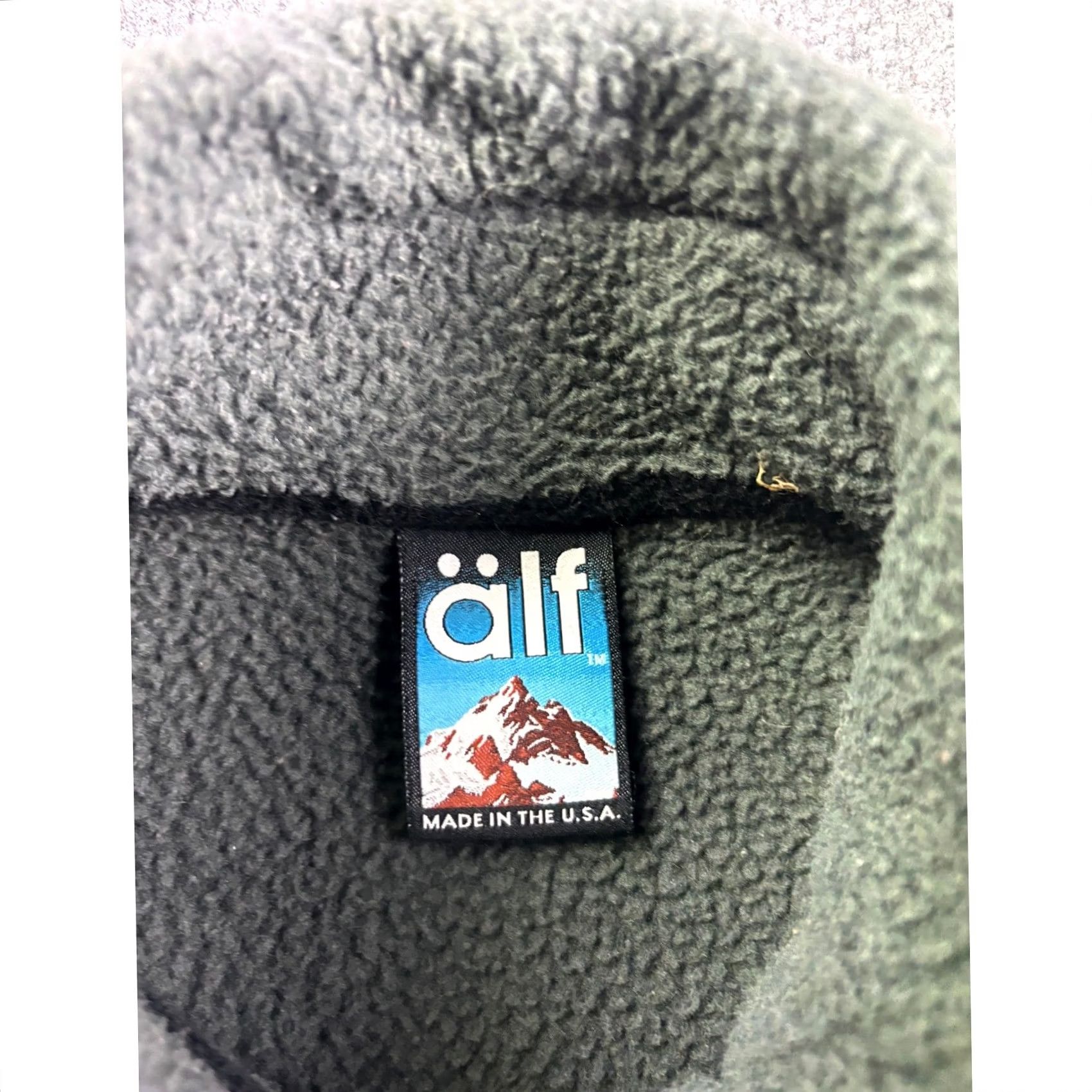 Vintage VINTAGE Alf Fleece Glacier Jacket Womens S Green Gray Geometric Trim Zip Up USA Shirt Ladies Girls Size S / US 4 / IT 40 - 2 Thumbnail