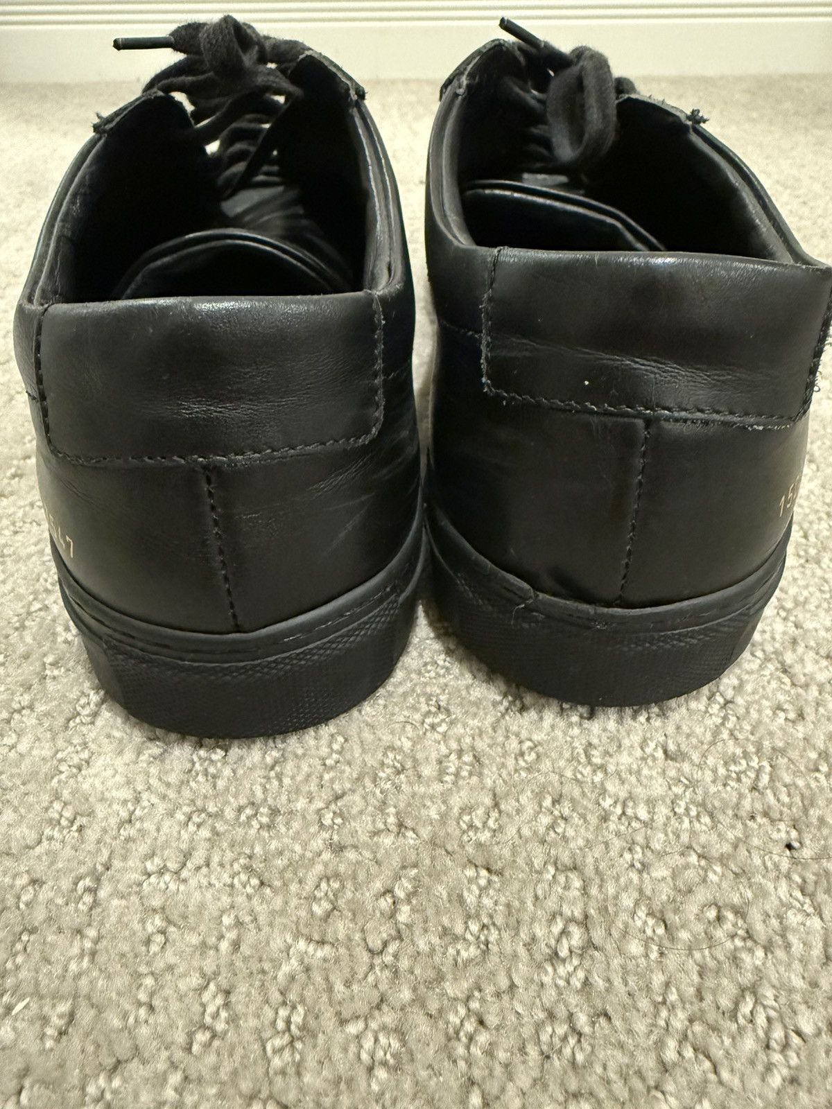 Common Projects BLACK COMMON PROJECT SIZE 42 Size US 9 / EU 42 - 4 Thumbnail