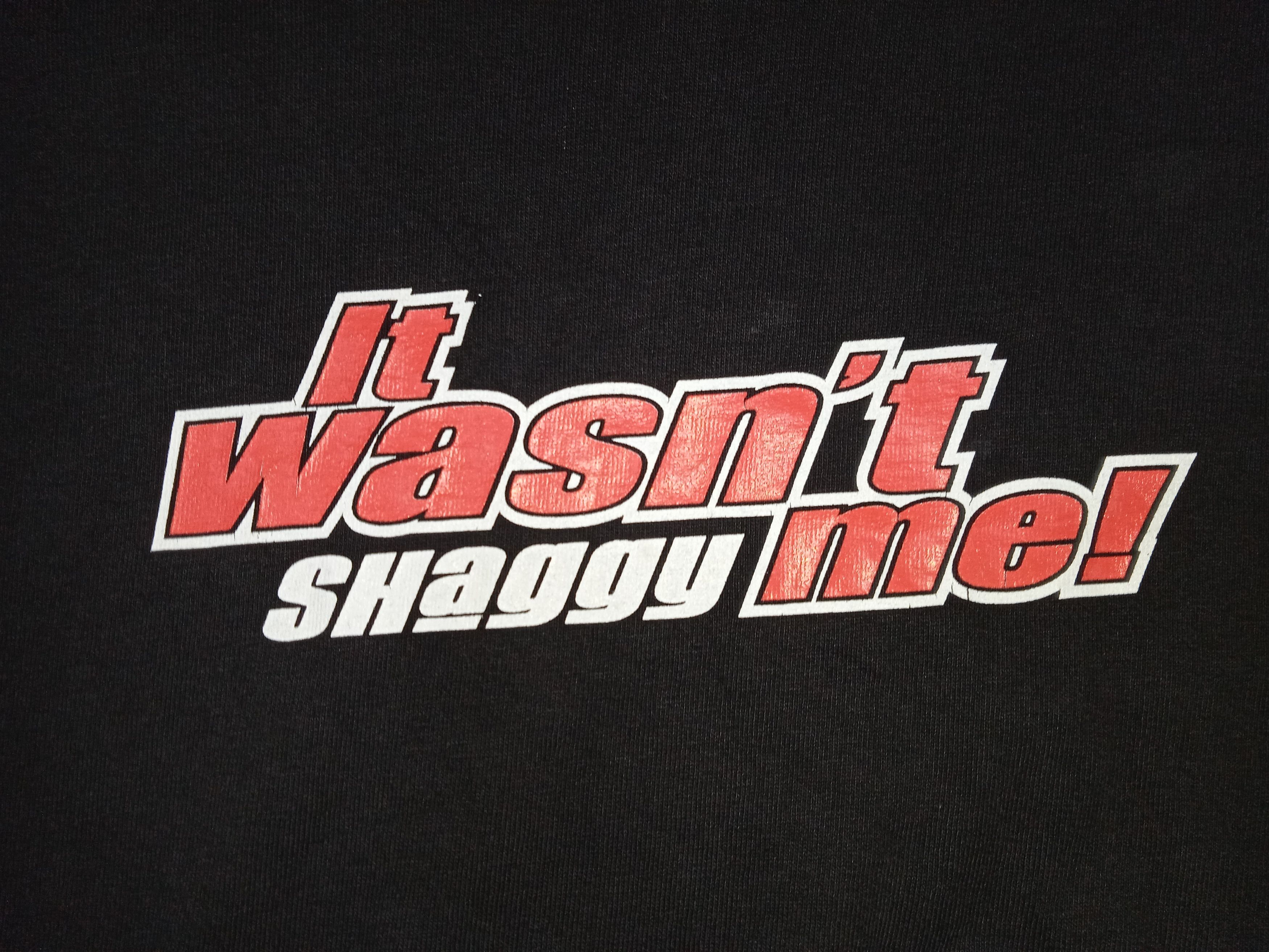 Vintage Vintage 00s Shaggy It Wasn't Me 2000 T-Shirt RNB Size US L / EU 52-54 / 3 - 3 Thumbnail