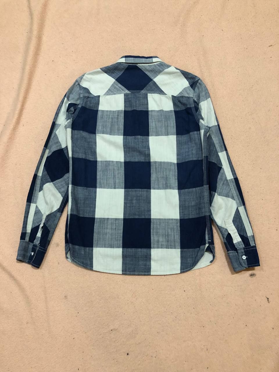 Allsaints Allsaints Mens Flannel Plaid Shirt STREETWEAR Size US XS / EU 42 / 0 - 11 Thumbnail