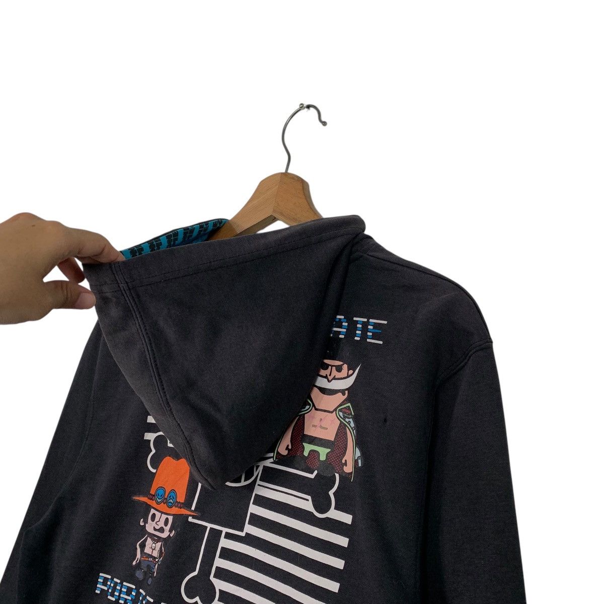 Anime Vintage Y2K Anima One Piece Zipper Hoodie Size US M / EU 48-50 / 2 - 9 Thumbnail