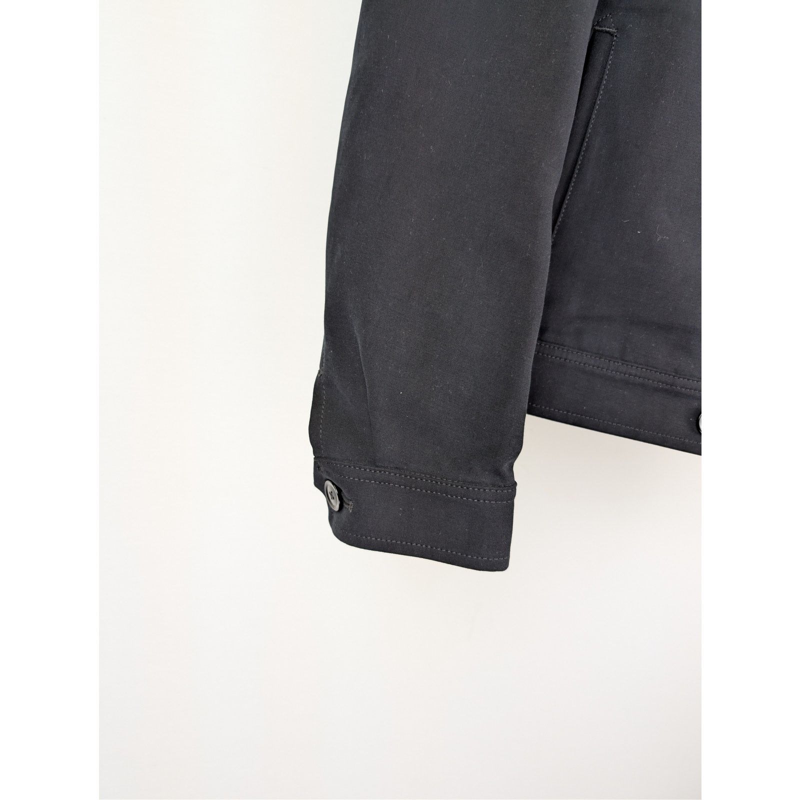 Tom Ford o1rshd1 CC20 Cotton Twill Trucker Jacket in Black Size US M / EU 48-50 / 2 - 6 Thumbnail