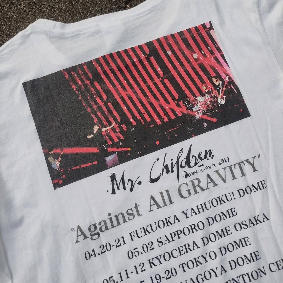 Band Tees Mr. Children Against All Gravity Tour 2019 Tee Size US L / EU 52-54 / 3 - 2 Thumbnail
