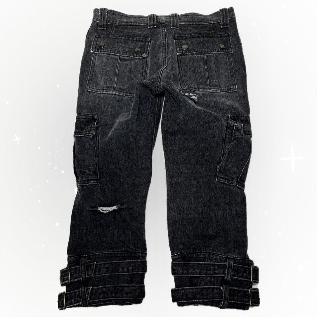 Hysteric Glamour 00s hysteric glamour Cropped Denim Pants y2k Size 28" / US 6 / IT 42 - 2 Thumbnail