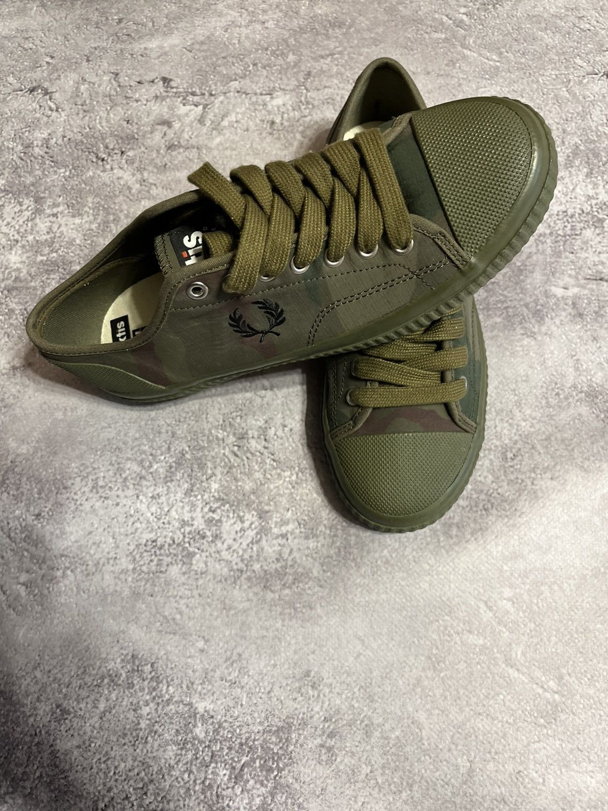 Fred Perry Fred Perry x Arktis limited edition Camo low trainers Size US 8 / EU 41 - 1 Thumbnail
